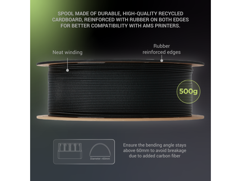 Polymaker Fiberon ASA-CF08 Desert Sand 500g 1.75 mm