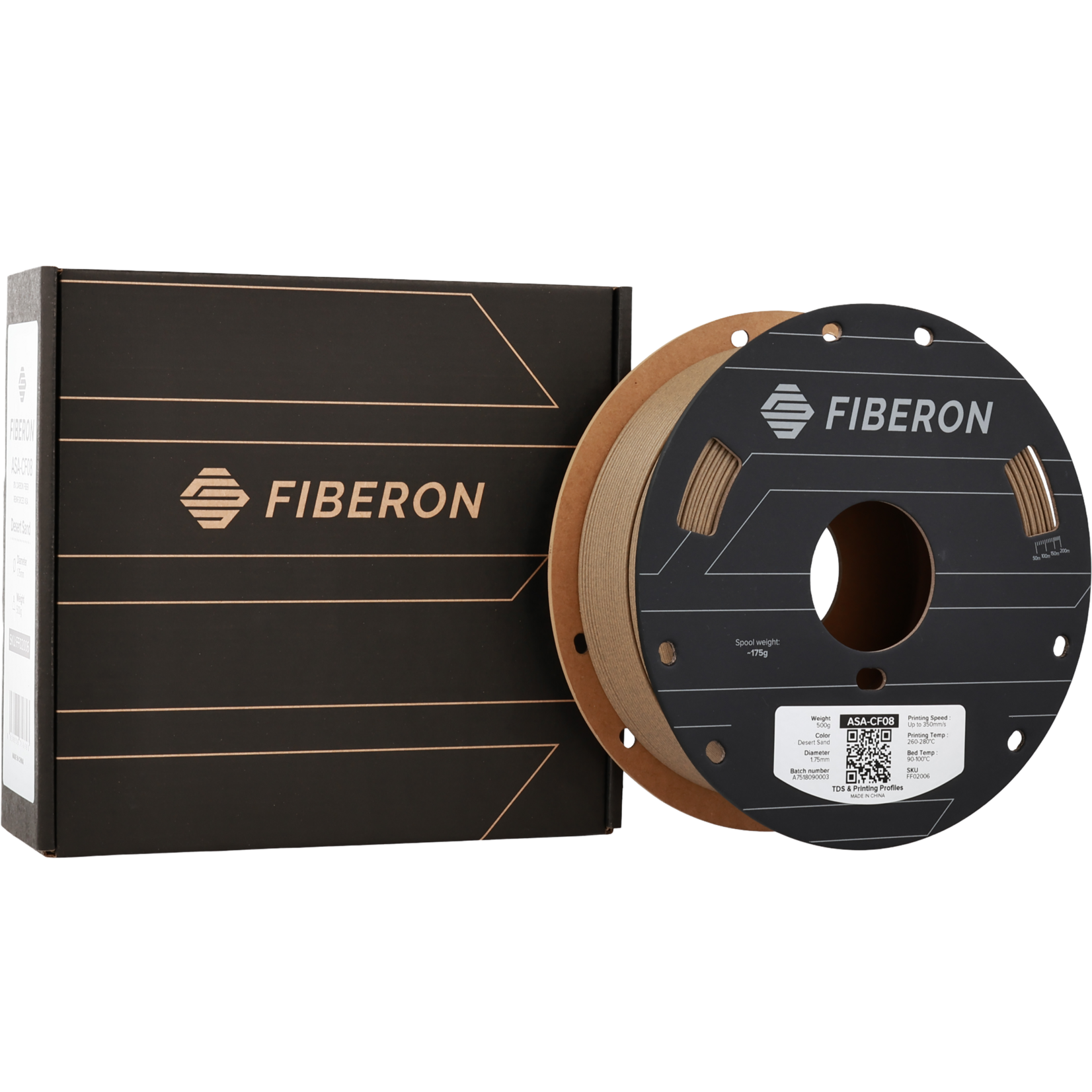 Polymaker Fiberon ASA-CF08 Desert Sand 500g 1.75 mm