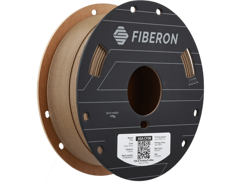 Polymaker Fiberon ASA-CF08 Desert Sand 500g 1.75 mm