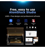 AtomStack Kraft Dual Laser Cutter - 20 W Diode + 1.2 IR