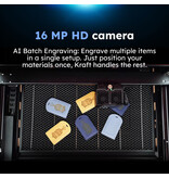 AtomStack Kraft Dual Laser Cutter - 20 W Diode + 1.2 IR