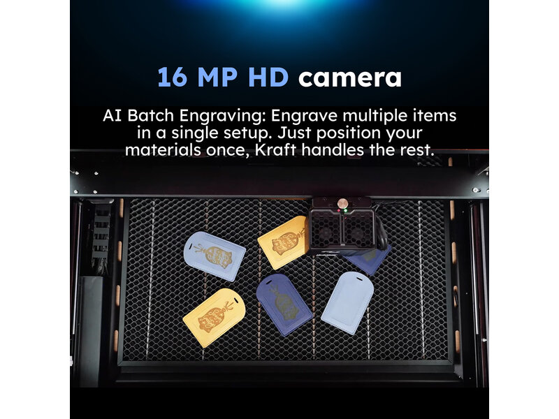AtomStack Kraft Dual Laser Cutter - 20 W Diode + 1.2 W IR