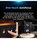 AtomStack Kraft Dual Laser Cutter - 20 W Diode + 1.2 W IR