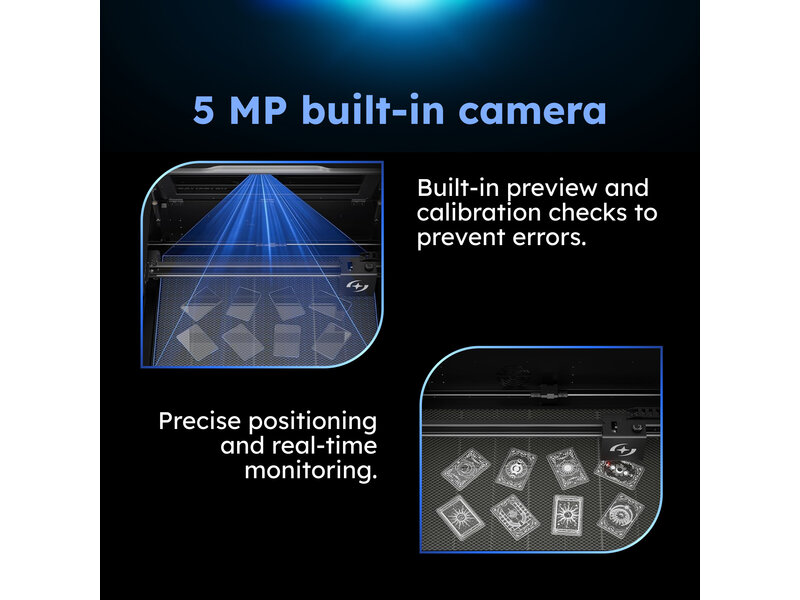 AtomStack Hurricane Laser Cutter 55W