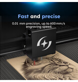 AtomStack Hurricane Laser Cutter - 55 W CO2