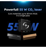 AtomStack Hurricane Laser Cutter - 55 W CO2