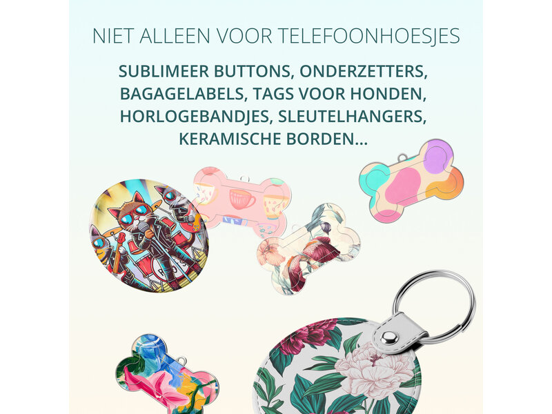 LOKLiK Sublimation film for Phone Case - 20 pieces