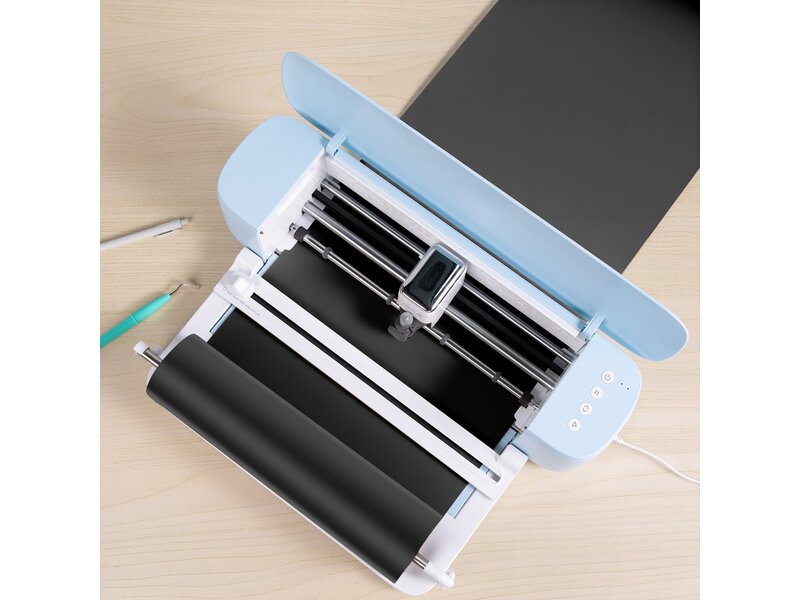 LOKLiK Matless Permanent Adhesive Vinyl - Matte Black - 33 x 305 cm