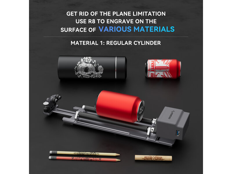 AtomStack R6 Rotary Roller
