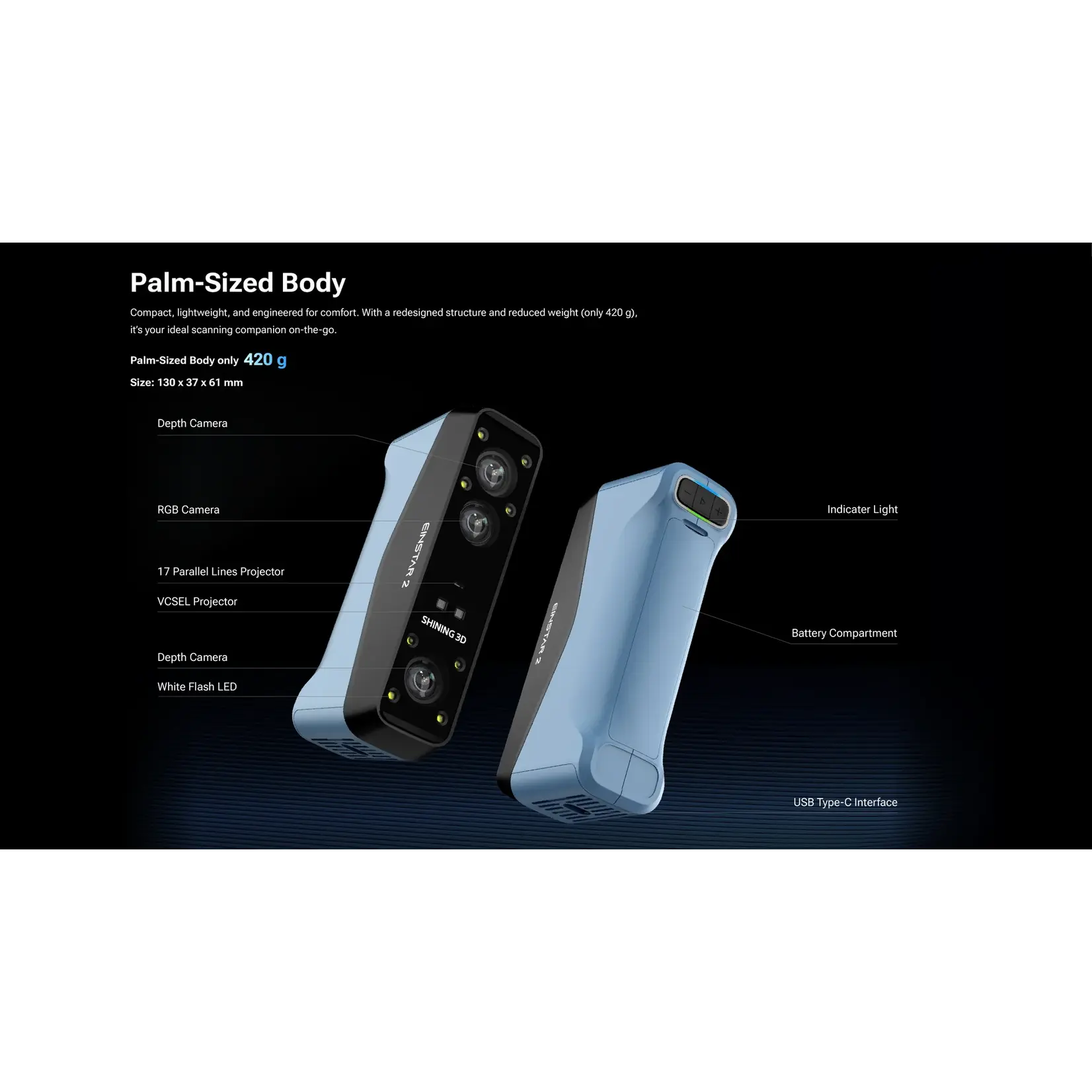 Shining 3D EinStar 2