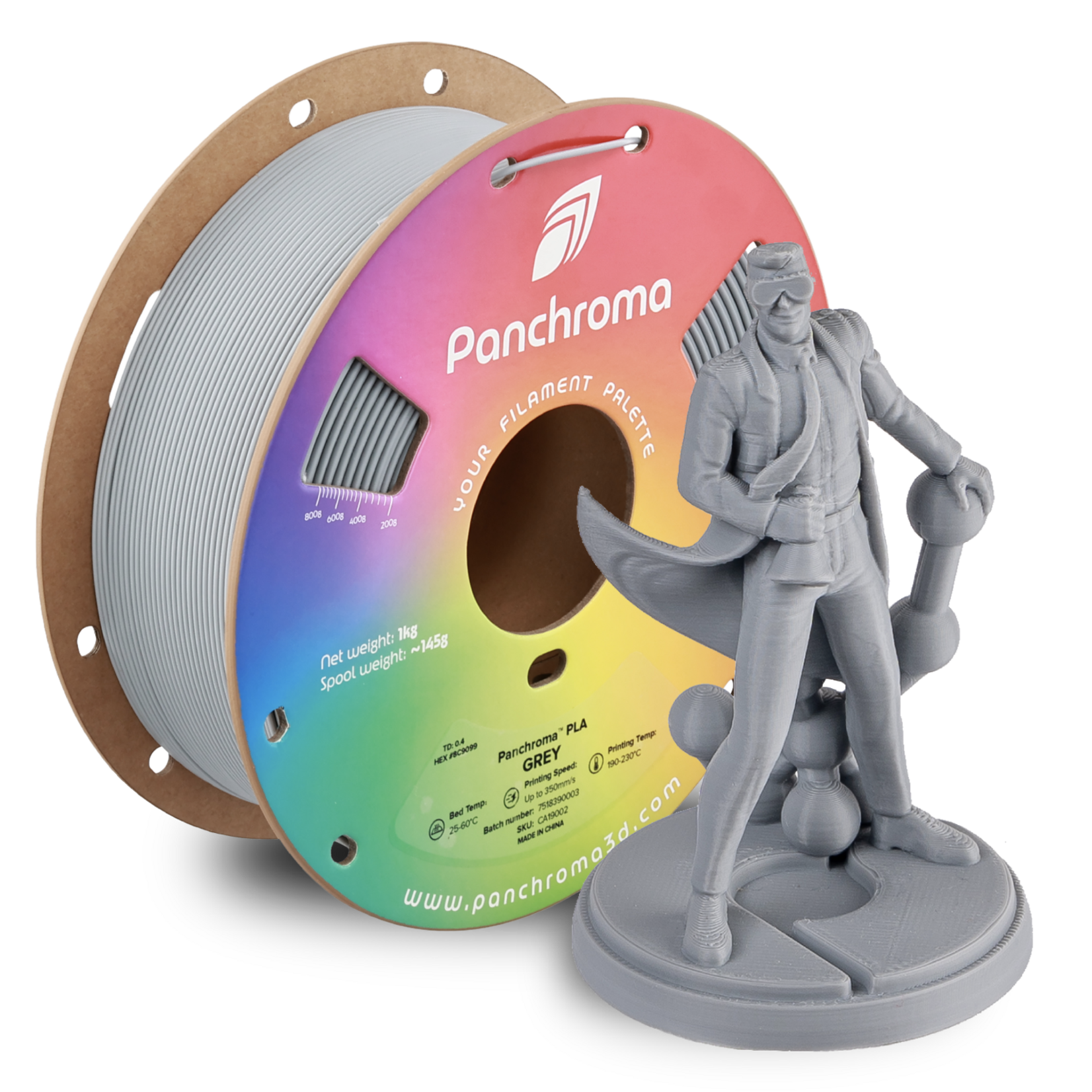Polymaker Panchroma PLA Basic Grey