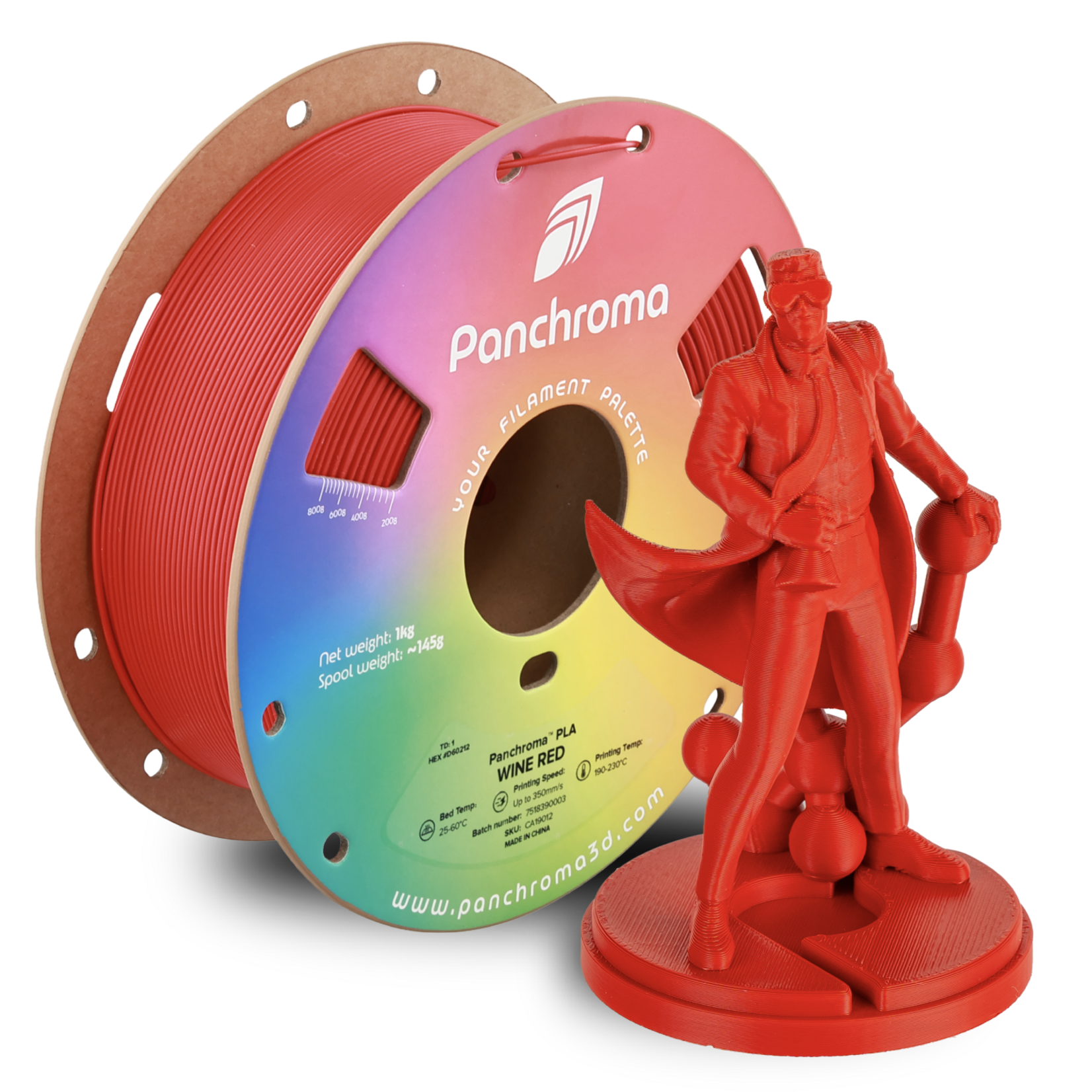 Polymaker Panchroma Basic PLA - Basic Wijnrood