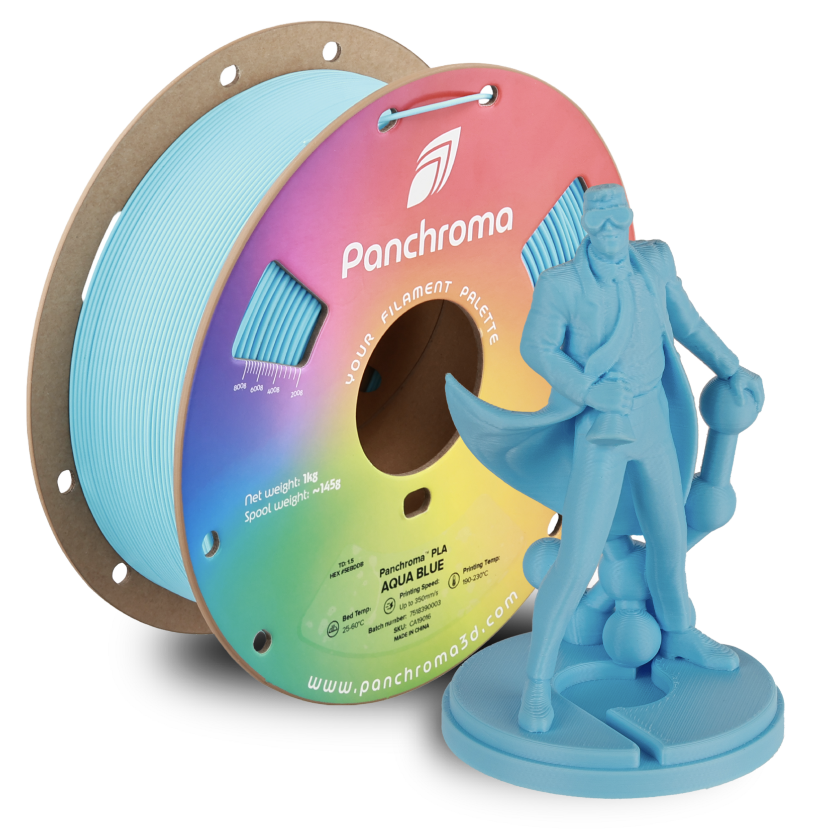 Polymaker Panchroma PLA Basic Aqua Blue