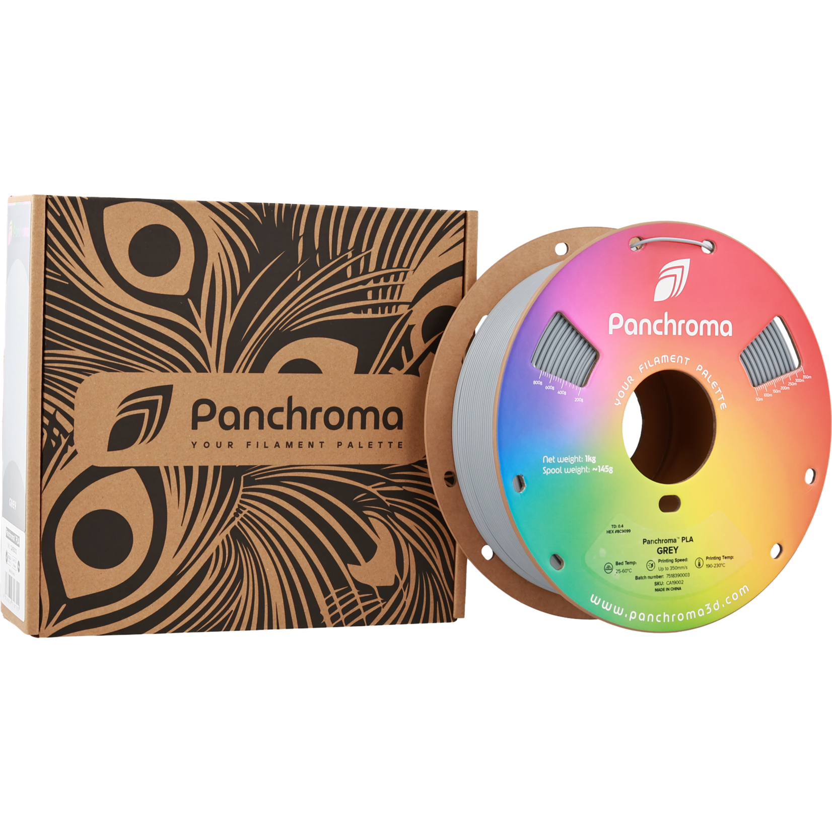 Polymaker Panchroma PLA Basic Grey