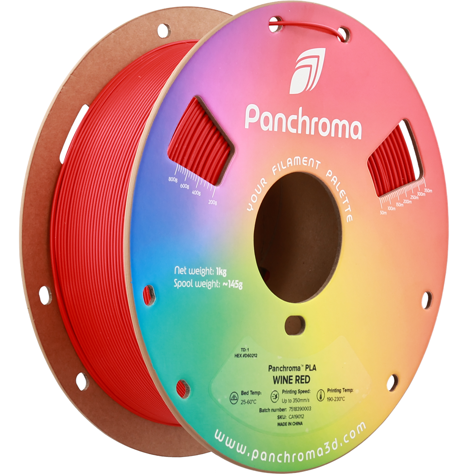 Polymaker Panchroma PLA Basic Wijnrood