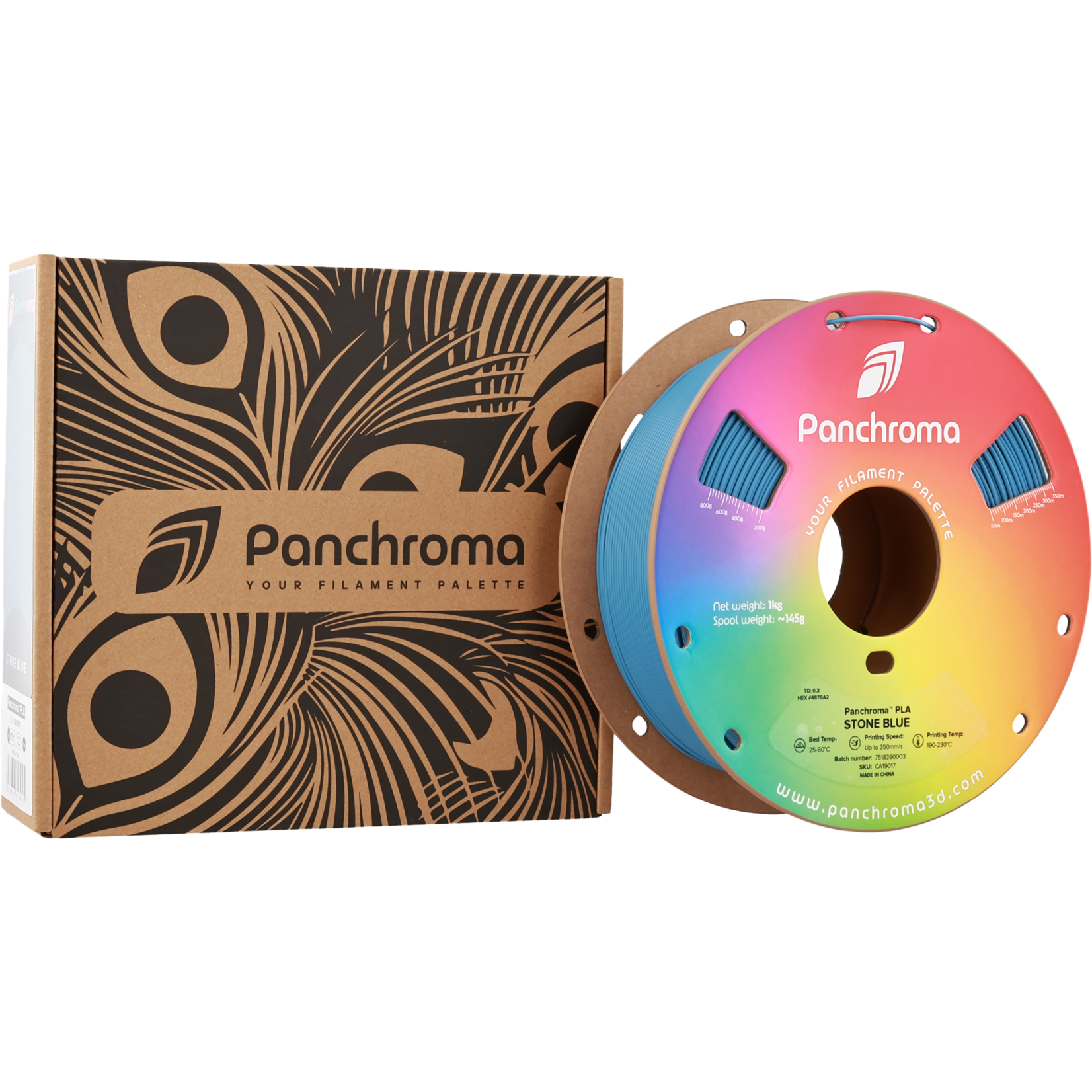 Polymaker Panchroma Basic PLA - Basic Stone Blue