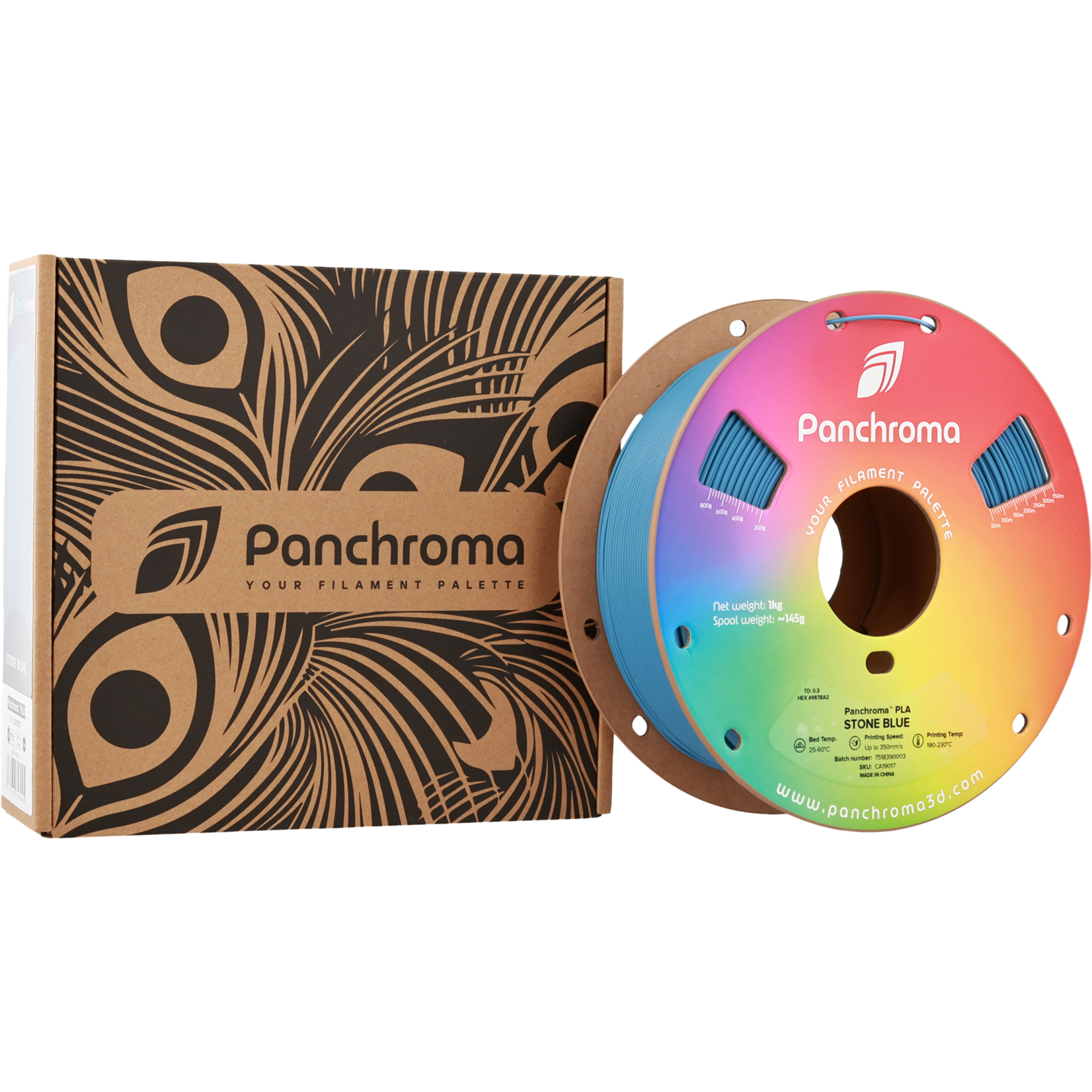 Polymaker Panchroma PLA Basic Stone Blue