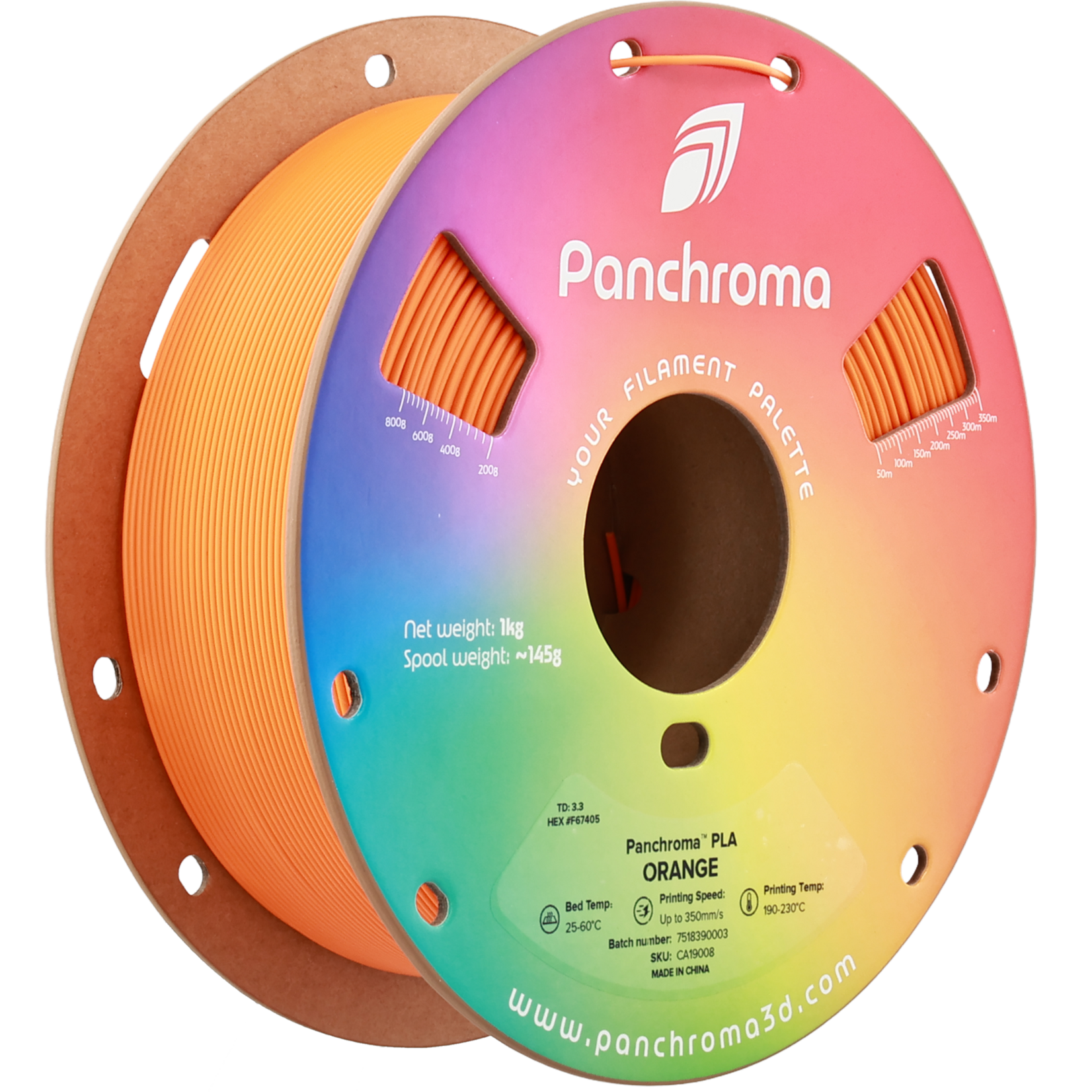 Polymaker Panchroma PLA Basic Oranje