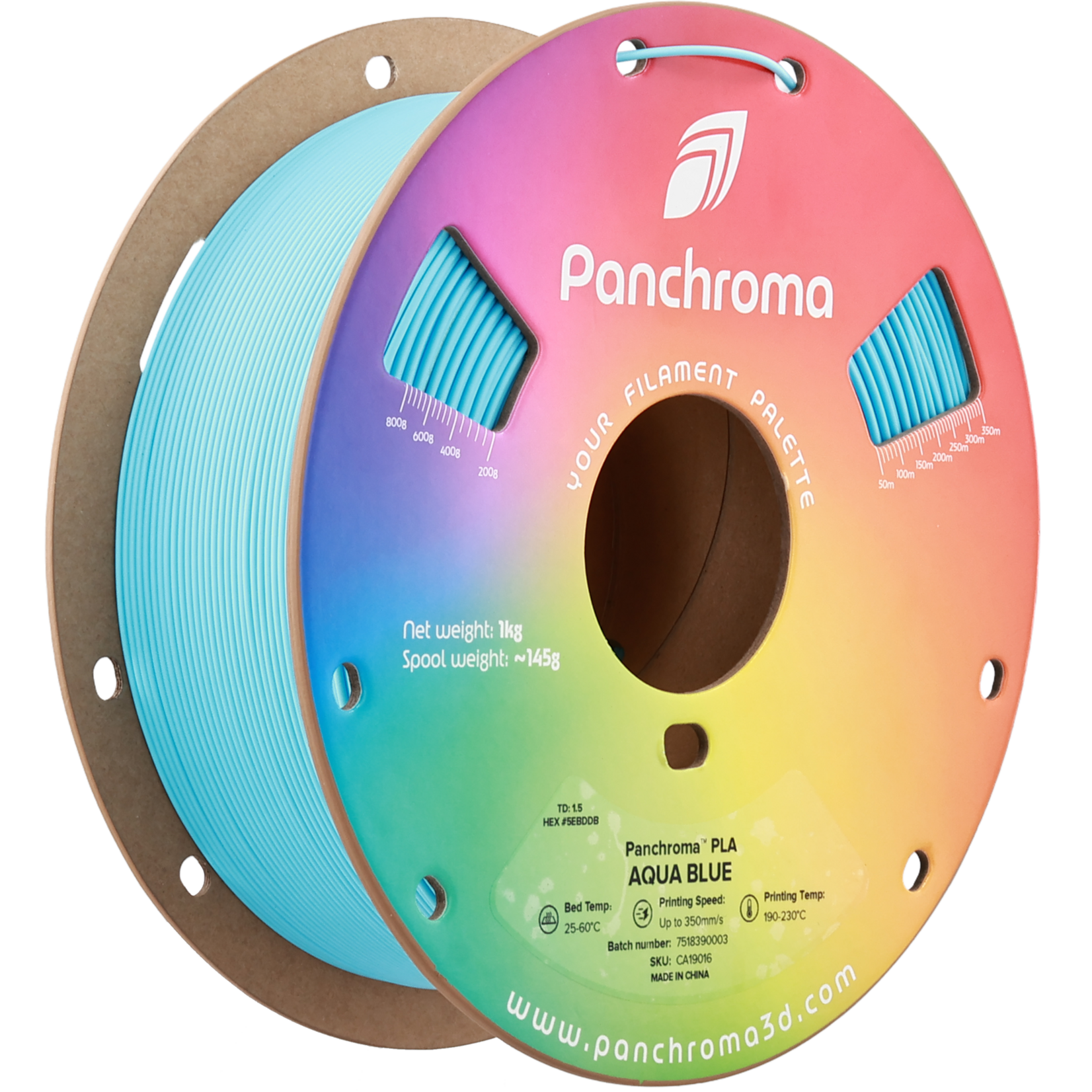 Polymaker Panchroma PLA Basic Aqua Blue