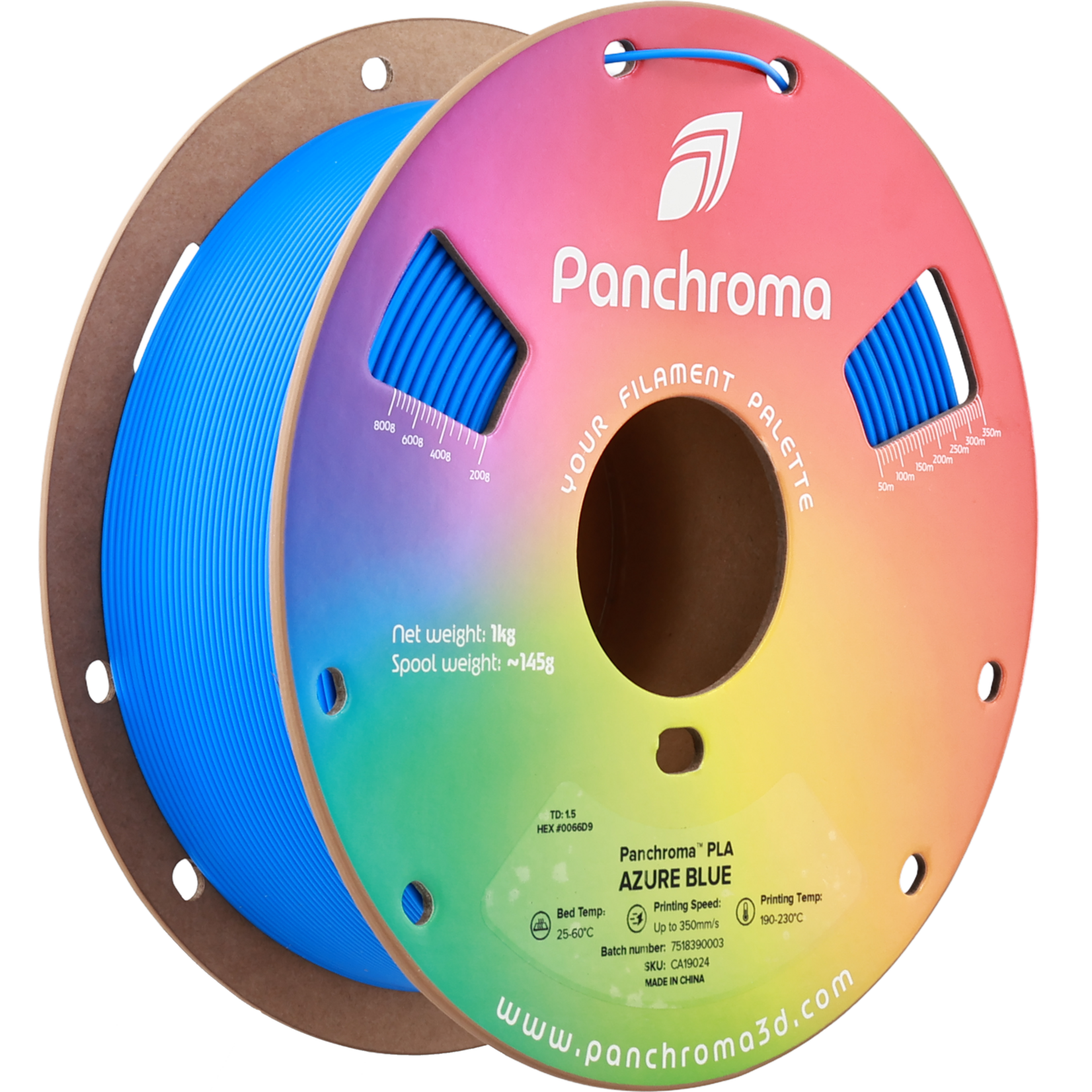 Polymaker Panchroma PLA Basic Azuurblauw