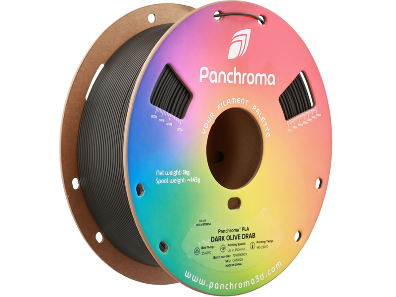 Polymaker PLA Basic Panchroma PLA Dark Olive Drab