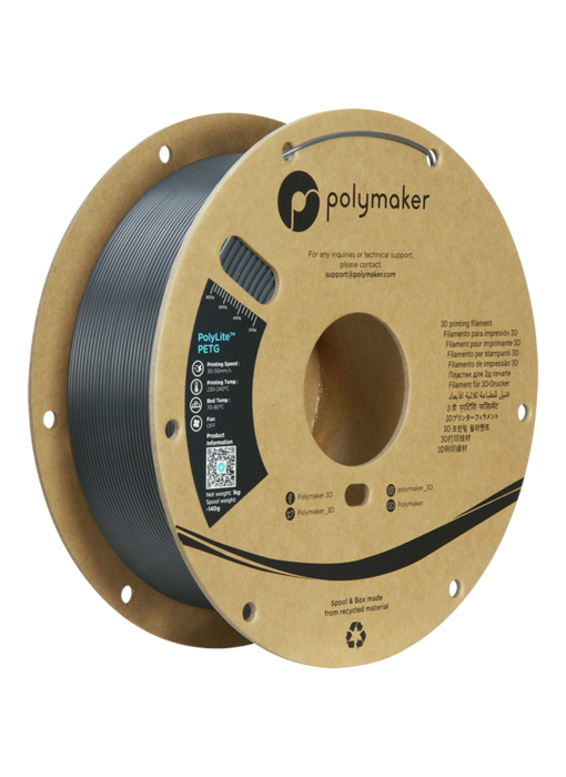 Polymaker PETG Dark Grey 1.75mm