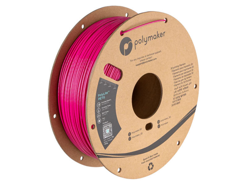 Polymaker Polylite PETG Magenta 1.75mm