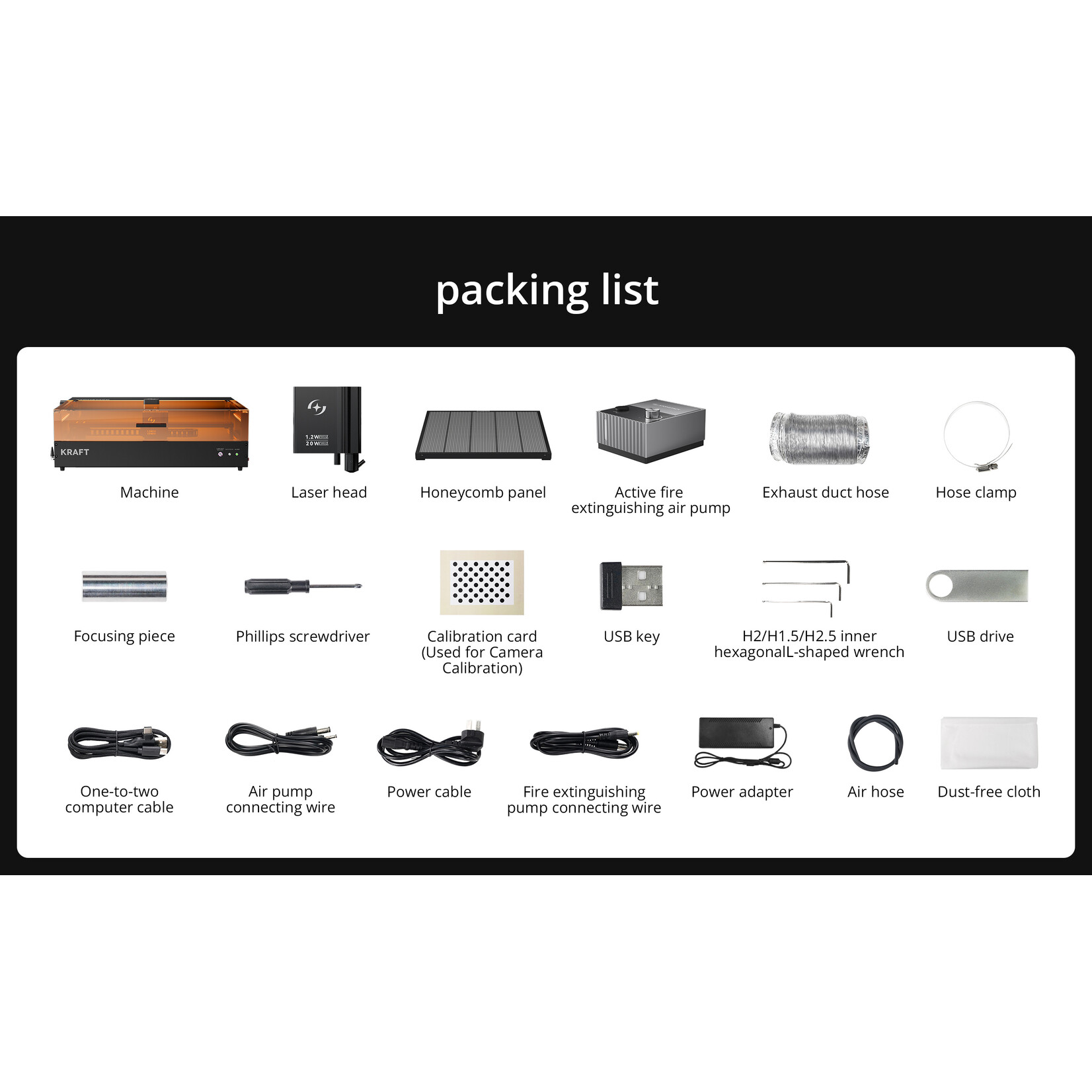 AtomStack Kraft Dual Laser Cutter - 20 W Diode + 1.2 IR