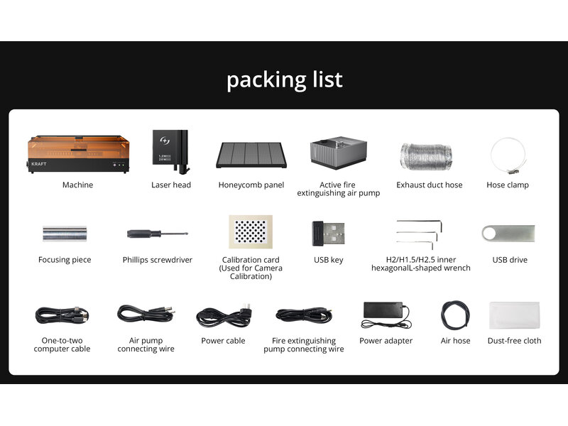 AtomStack Kraft Dual Laser Cutter - 20 W Diode + 1.2 IR