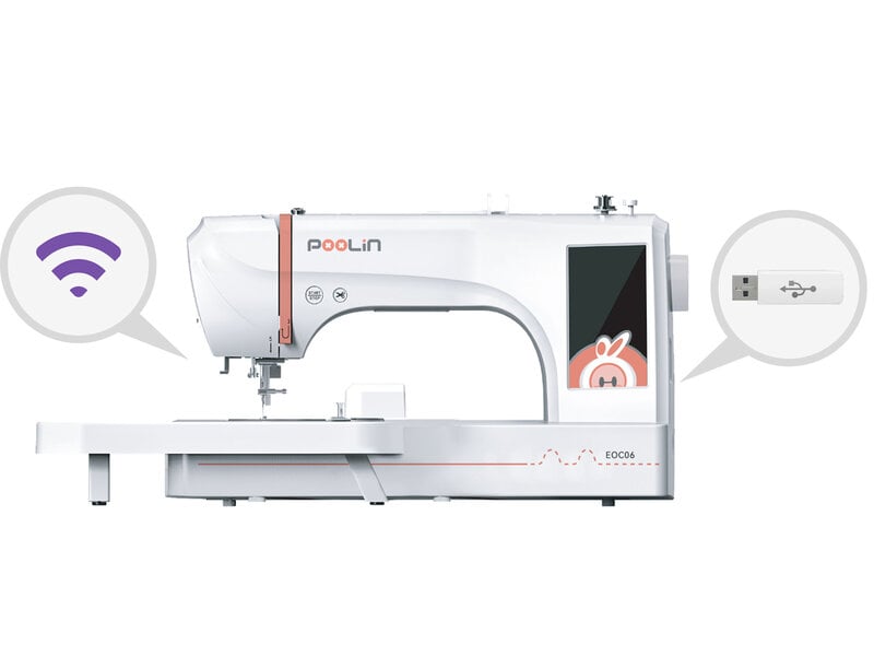PooLin EOC06 Embroidery Machine