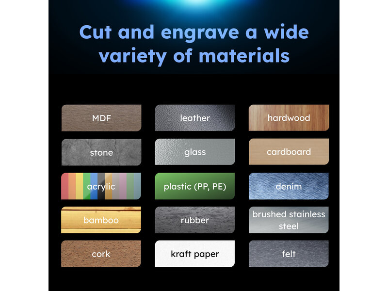 AtomStack Hurricane Laser Cutter 55W