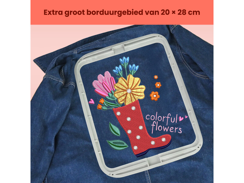 PooLin EOC06 Embroidery Machine