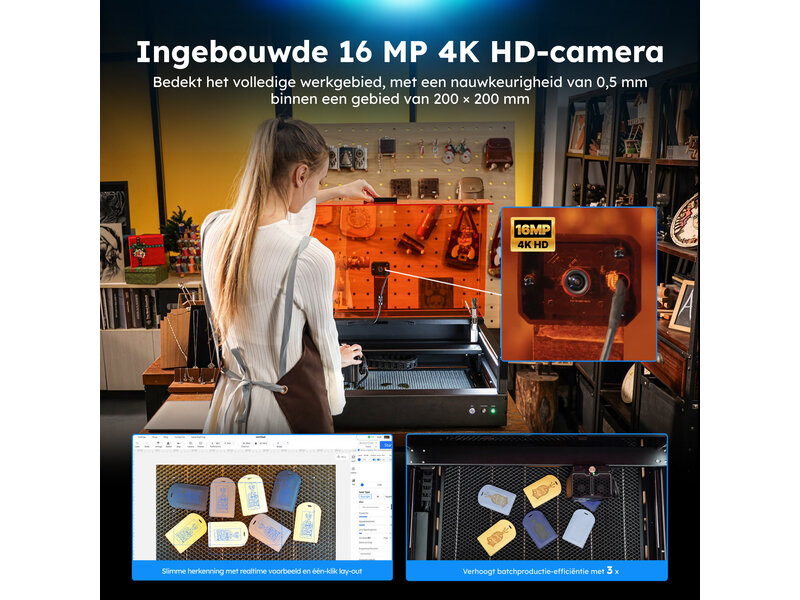 AtomStack Kraft Laser Cutter - 40 W Diode