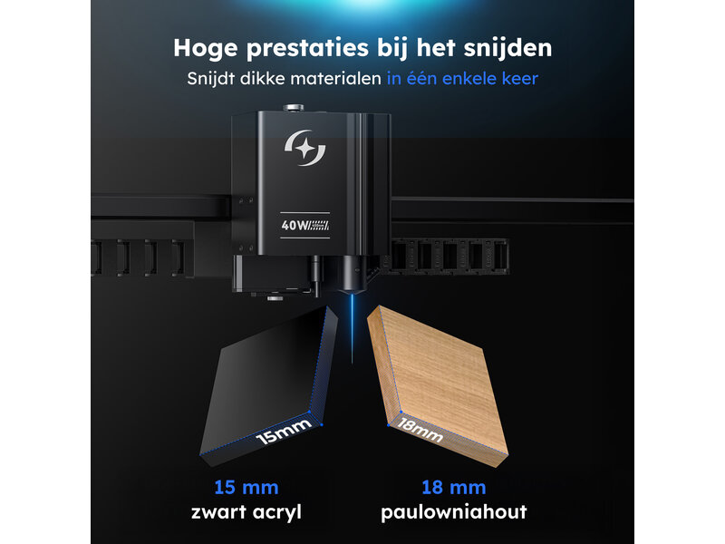AtomStack Kraft Laser Cutter - 40 W Diode