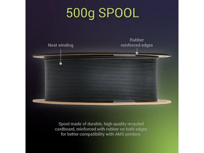 Polymaker Fiberon PPS-CF10 Black 500g 1.75 mm