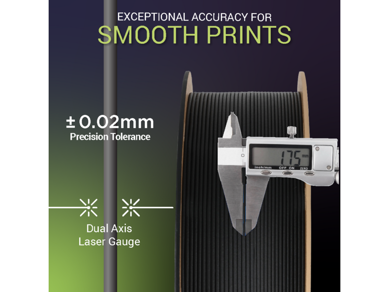 Polymaker Fiberon PA612-CF15 Black 500g 1.75 mm