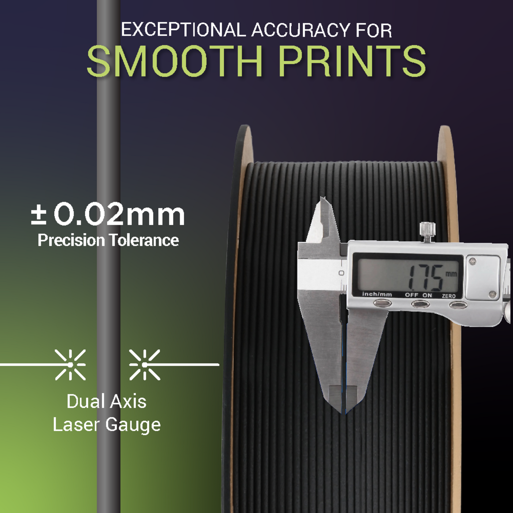 Polymaker Fiberon PA6-GF20 Grey 500g 1.75 mm