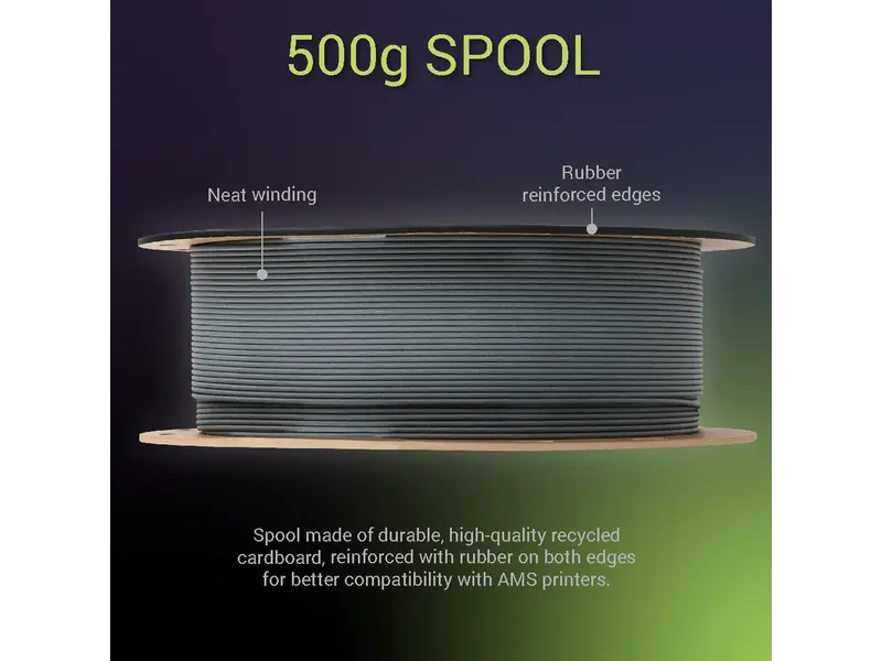 Polymaker Fiberon PA6-GF20 Grey 500g 1.75 mm