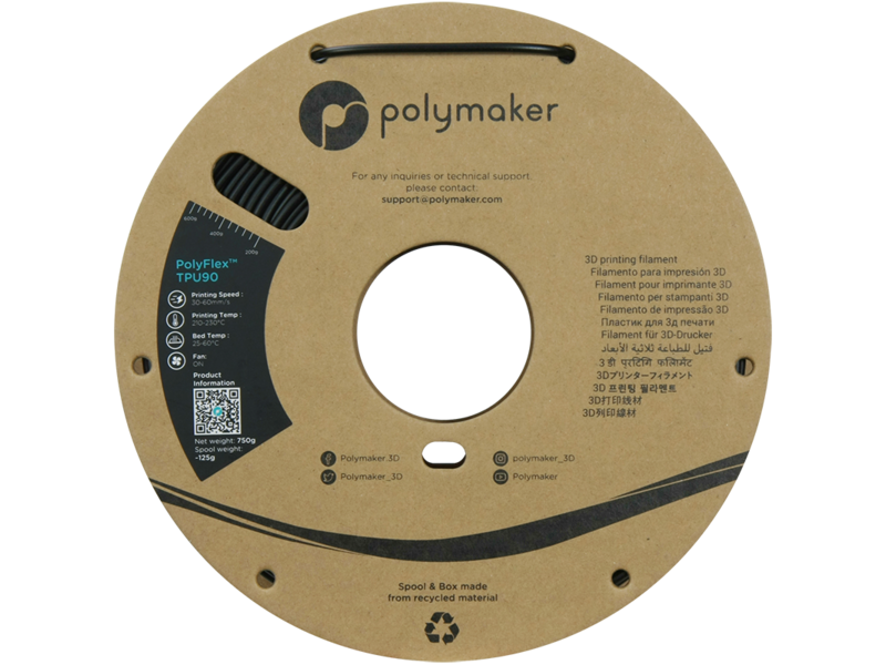 Polymaker Polyflex TPU-90A Black