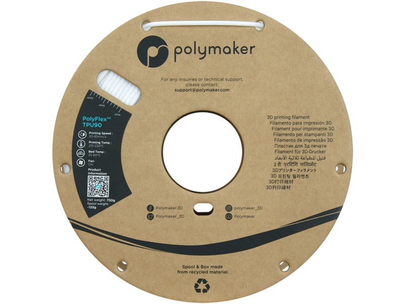Polymaker Polyflex TPU-90A White