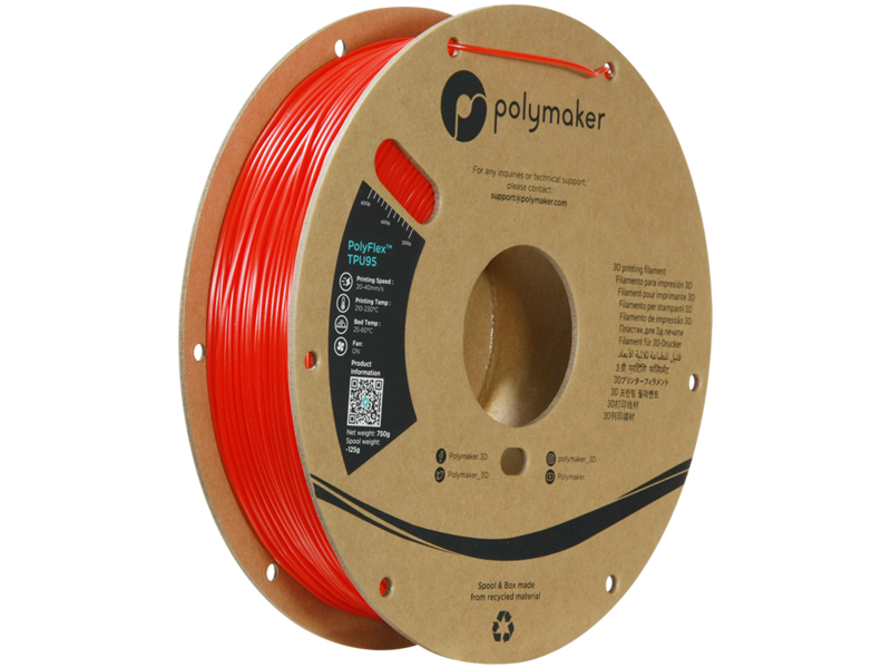 Polymaker Polyflex TPU-95A Rood