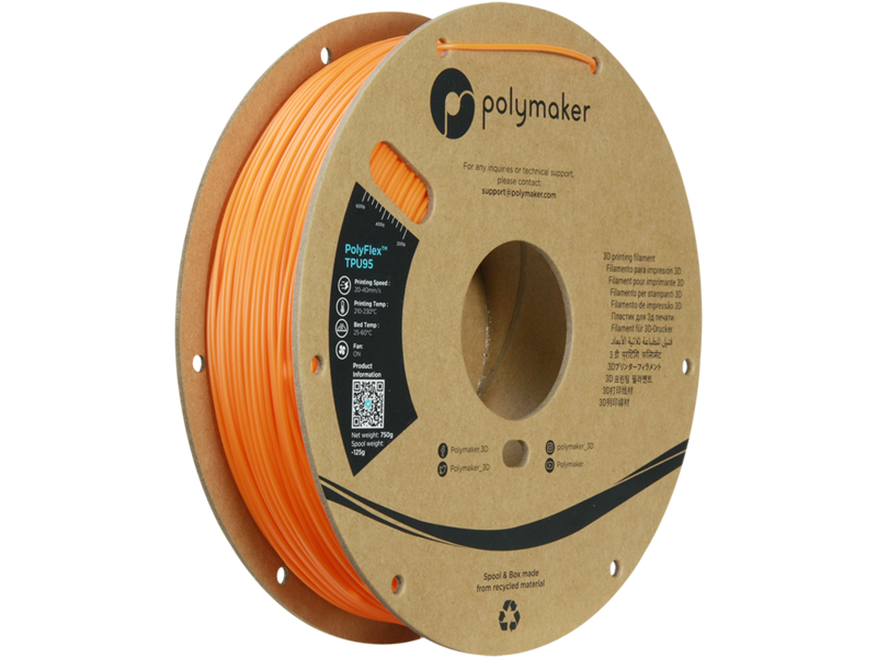 Polymaker Polyflex TPU-95A Orange