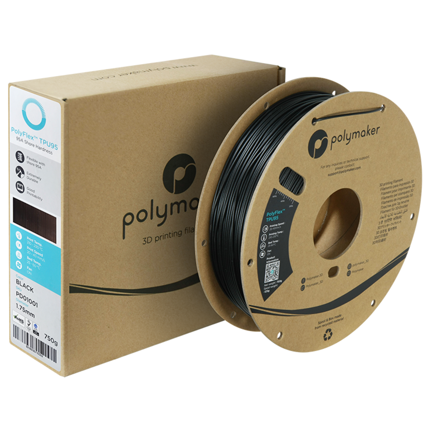 Polymaker Polyflex TPU-95A Black