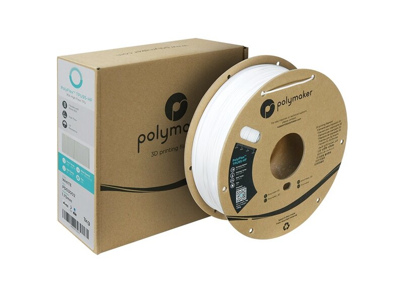Polymaker PolyFlex Industrial TPU-95 HF Wit