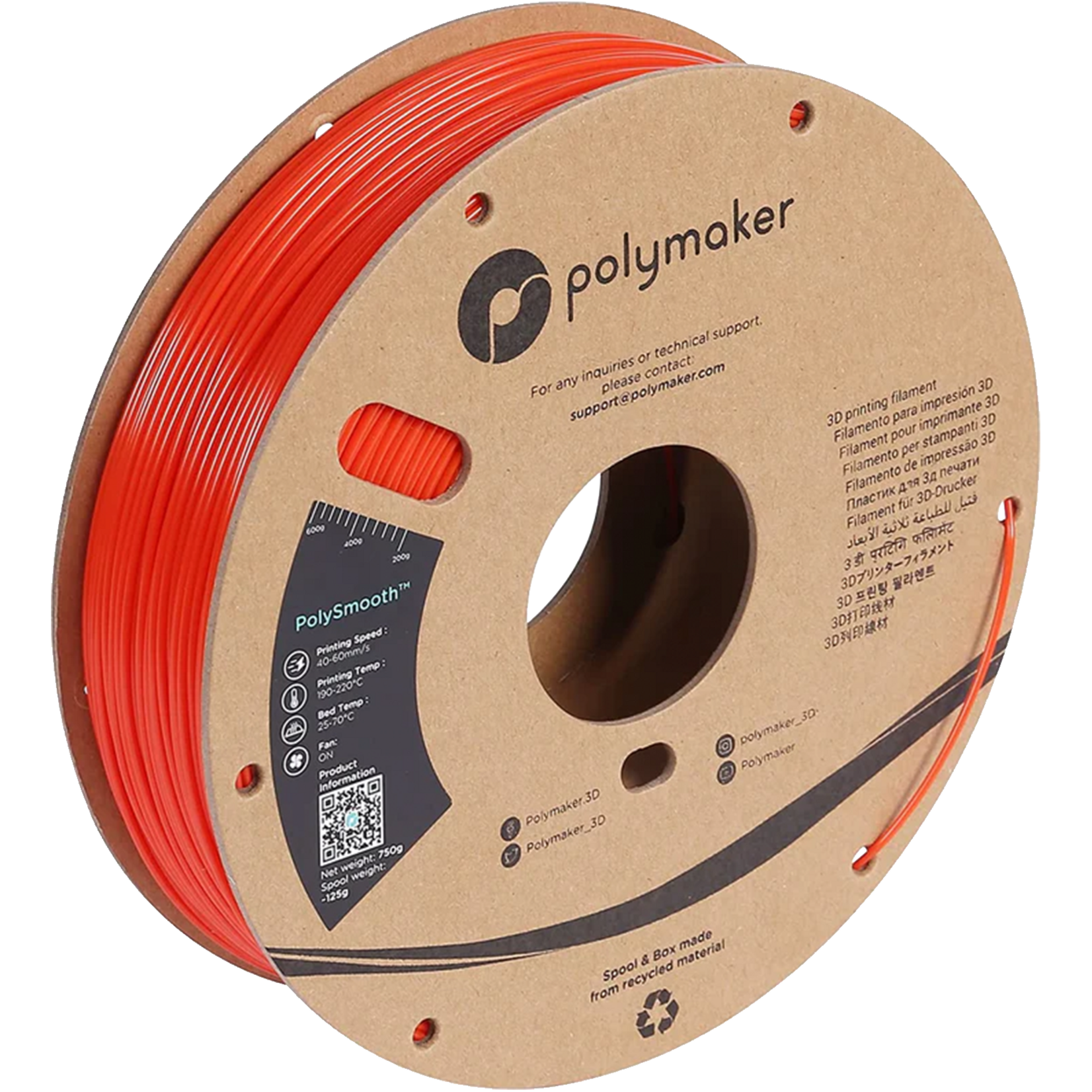 Polymaker Polysmooth Red