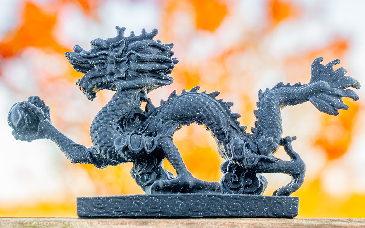 Chinese draak in Panchroma™ Dual Special Yin-Yang PLA