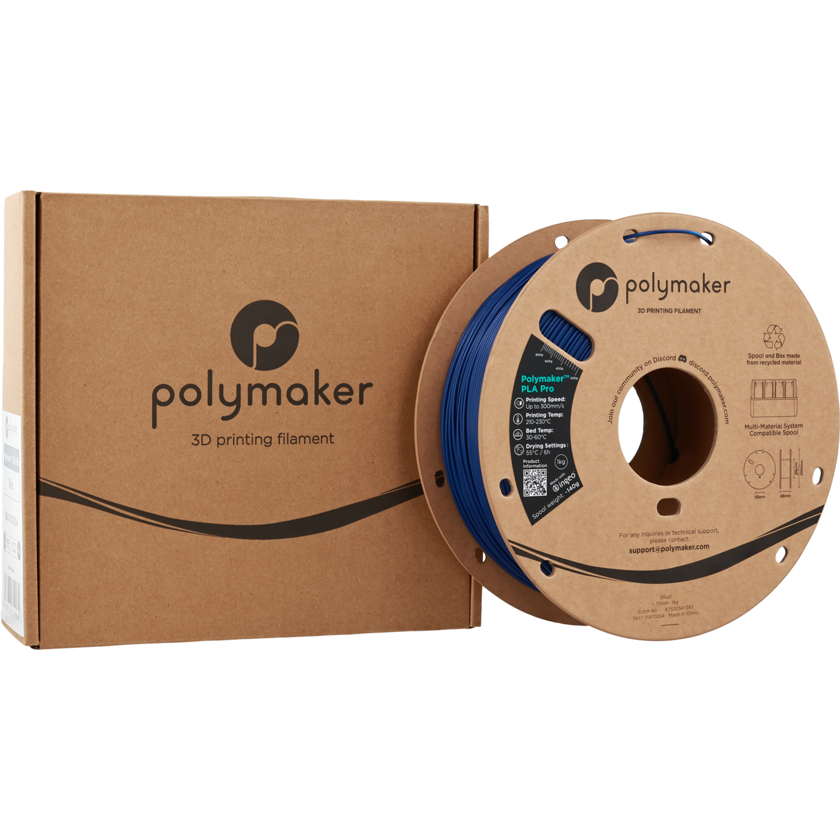 Polymaker Polymaker PLA Pro Metallic Blue