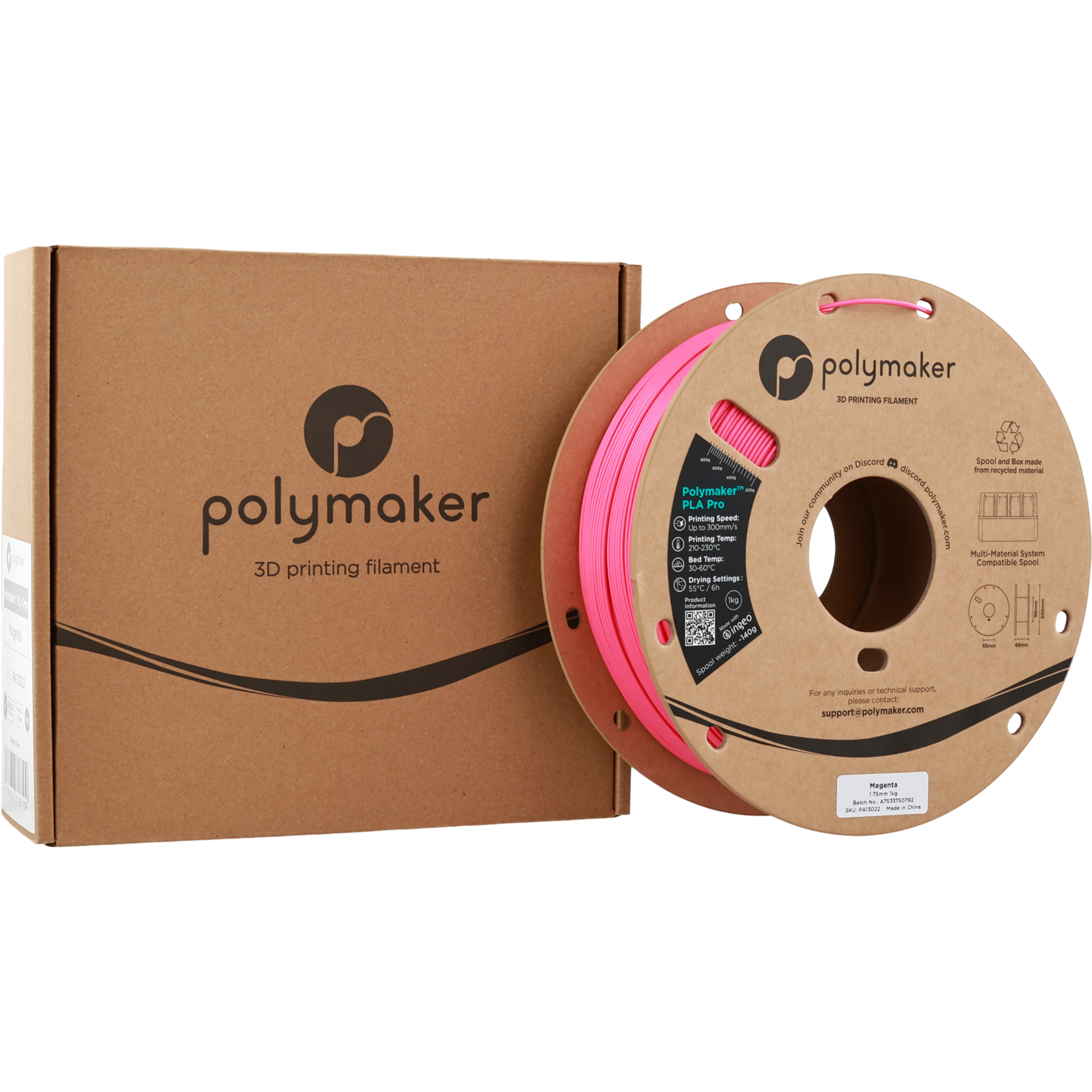 Polymaker Polymaker PLA Pro Magenta