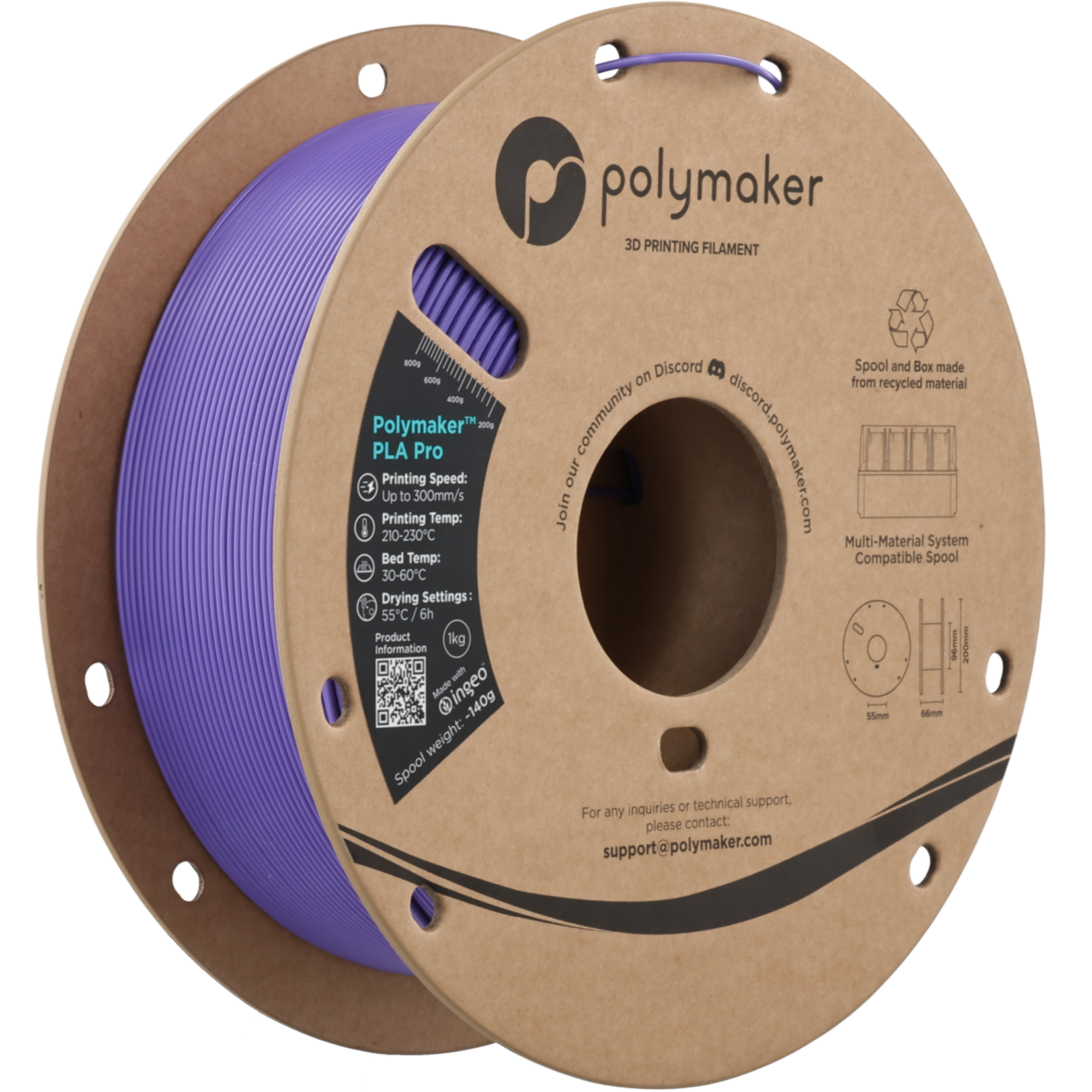 Polymaker PLA Pro - Purple