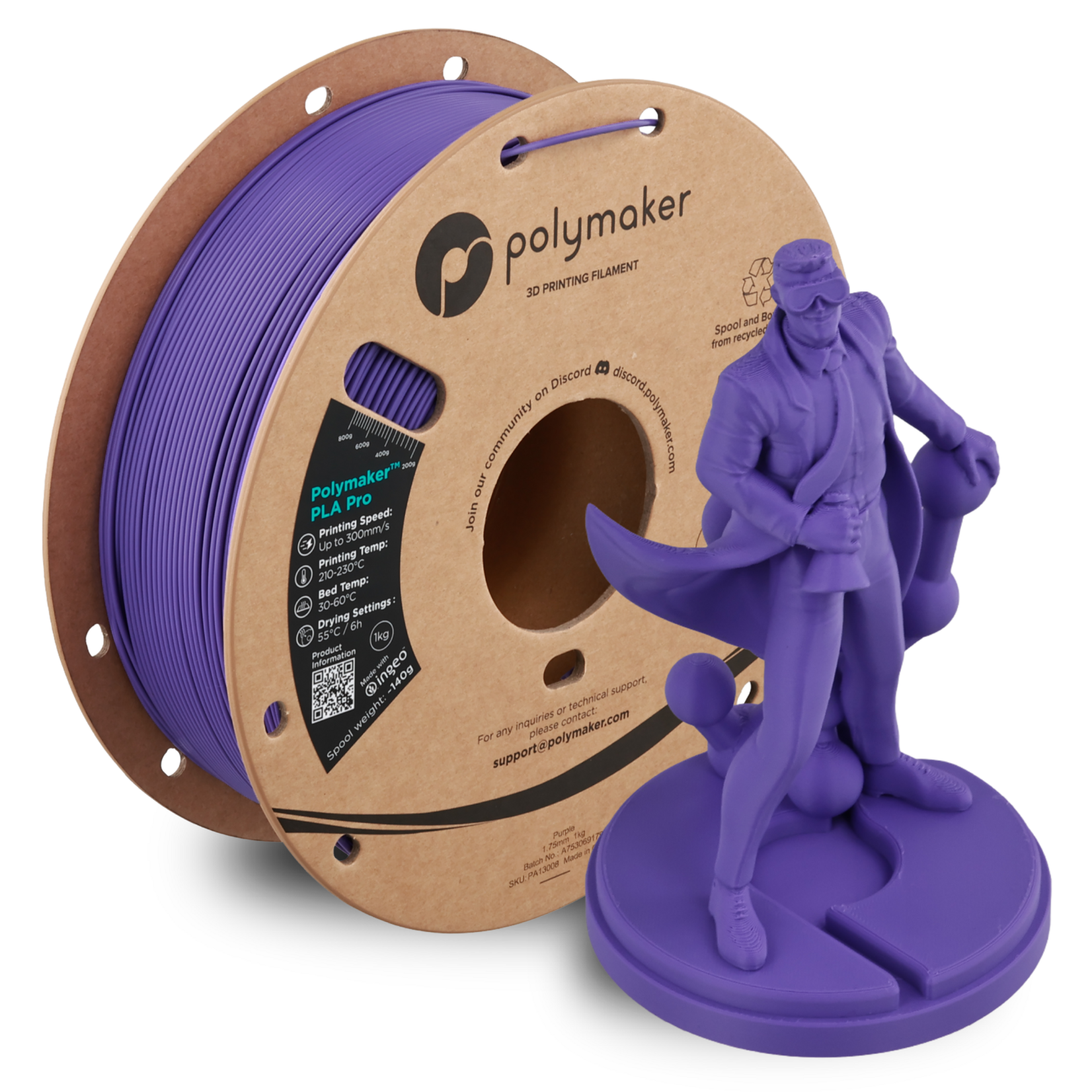 Polymaker PLA Pro - Purple